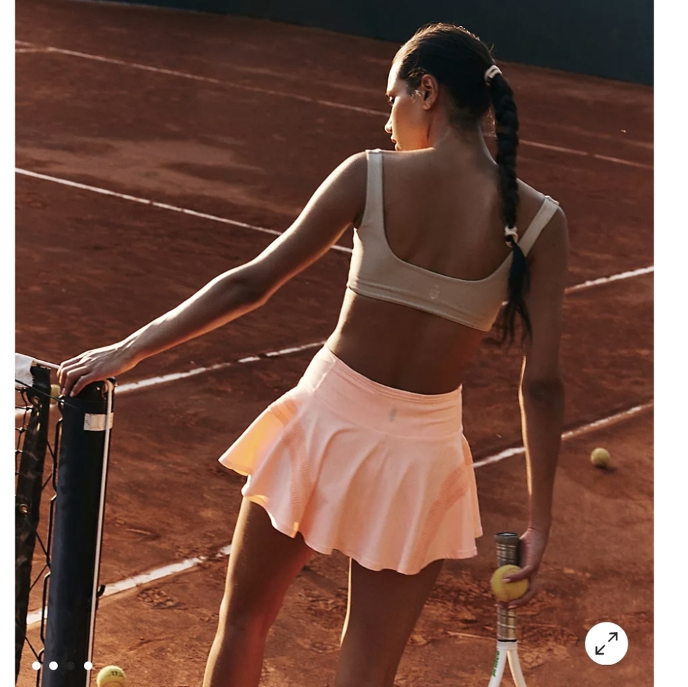 🌟 NWT 🌟 Free People Pleats And Thank You Skort - Picture 2 of 4